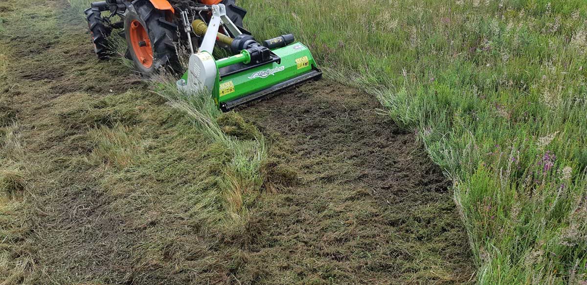 Trituradoras de martillos para tractor y minitractor