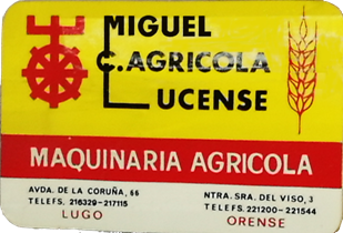 Primer logotipo de Miguel Agrícola